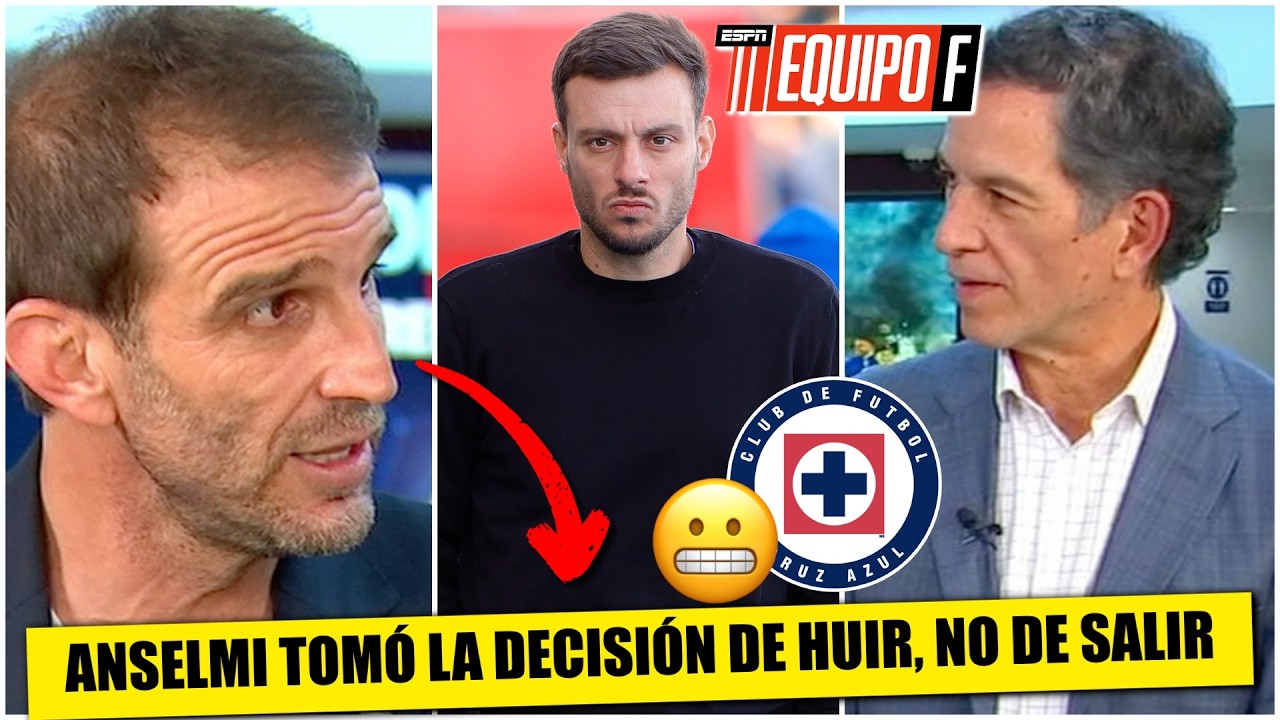Todavía DUELE en CRUZ AZUL la HUIDA de MARTÍN ANSELMI de la LIGA MX | Equipo F