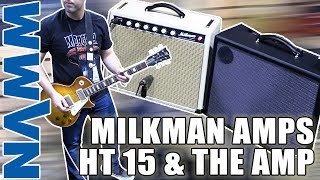 Video thumbnail for Winter NAMM 2019 | Milkman Amps F-Stop Reverb/Tremolo Pedal & HT15 Harmonic Tremolo Amplifier by Sean Pierce Johnson