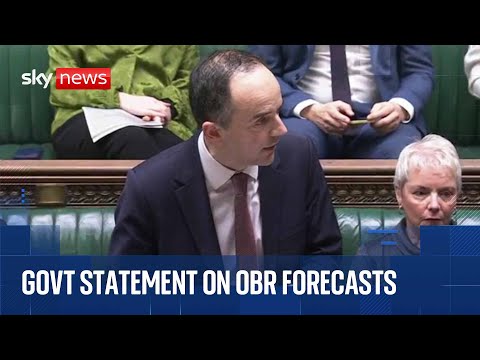 Chancellor has been honest with the public, minister insists | Watch full govt statement in Commons