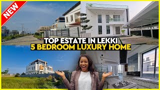 SECURE ESTATE IN OSAPA LEKKI | LAGOS NIGERIA | SMART LUXURY 5 BEDROOM HOME FOR SALE(FULLY AUTOMATED)