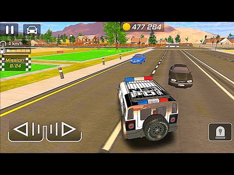 Police Car Mercedes S63 Pursuit Chase #229 Best Android Gameplay 