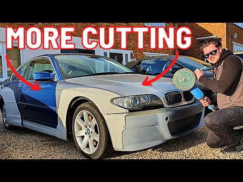 BMW E46 PROJECT FRONT ARCH MODS FOR WIDE ARCH KIT - PANDEM - LIBERTY WALK - ROCKET BUNNY STYLE