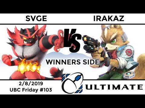 UBC Friday #103: WR3 - SVGE (Incineroar) vs Irakaz (Fox)