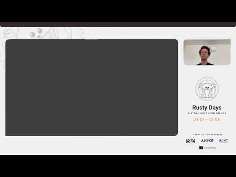 Rusty Days 2020 - Peter Parkanyi: Fast encrypted backups with Rust