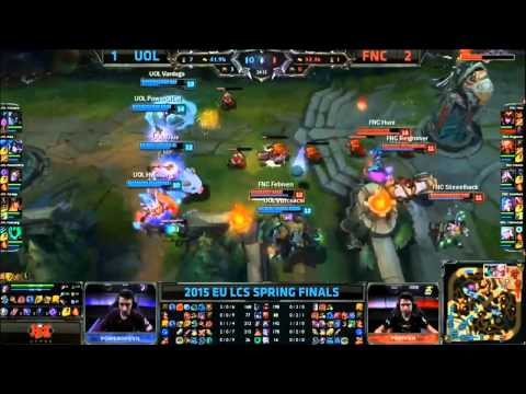 Fnatic vs Unicorns of Love - HIGHLIGHTS - Playoffs Finals Game 4 - EU LCS Spring 2015 - LoL