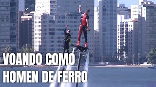 Evento de Jet ski na bahia de São Vicente