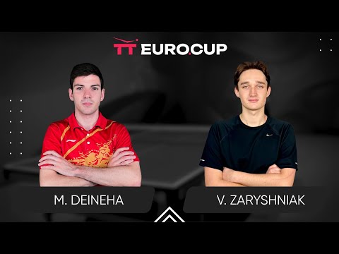 10:45 Maksym Deineha - Vadym Zaryshniak 13.10.2024 TT Euro.Cup Ukraine Master. TABLE 3