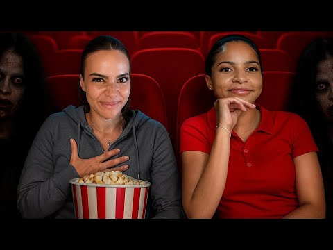 prankuję moją siostre ze cale kino jest opętane..