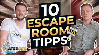 ESCAPE ROOM TIPPS | Mit diesen 10 Tipps knackst du jeden Escape Room!