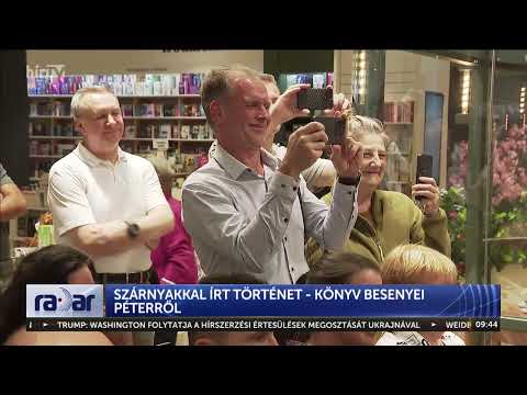 Szárnyakkal írt történet - Könyv Besenyei Péterről - HírTV