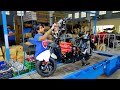 A Quality Electric Bike Making A Journey Through The Metro Factory Line