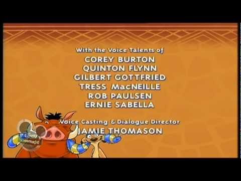 Disney Cinemagic Germany - TIMON & PUMBAA - End Credits
