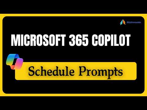 Microsoft 365 Copilot: How to Effortlessly Schedule Prompts Microsoft 365 Copilot: How to Effortlessly Schedule Prompts