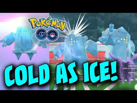 REGICE RAID IN POKEMON GO! REGICE BEST COUNTERS! UNLOCKING REGICE IN MY POKEDEX!