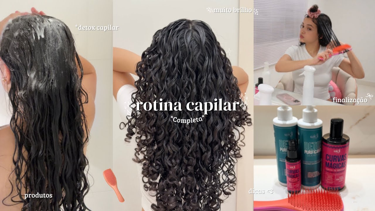 *Complete* HAIR ROUTINE detox, finishing, washing, tips, products🫧