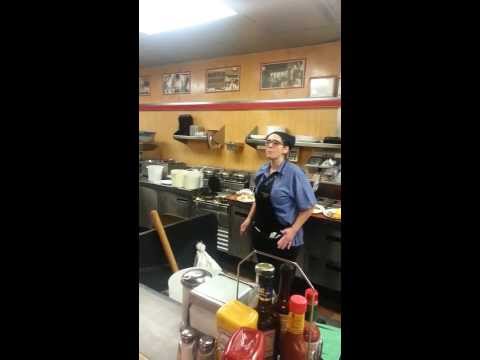 Waffle House Worker Fights Back With Milk (Louisiana)