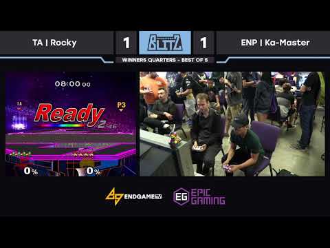 Bridgetown Blitz 3: Top 8 Winners Quarters - TA | Rocky (Falco) vs. ENTP | Luigi Ka-Master (Luigi)