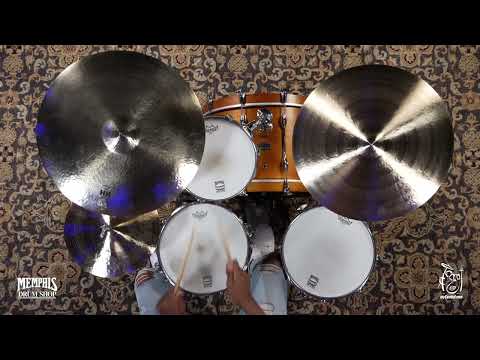 Used Sabian 22" HH Thin Crash Cymbal - Brilliant - 2326g (U12206B-1070223V)