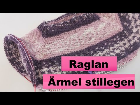Putting sleeves aside | Knitting a raglan sweater (RVO) PART 3