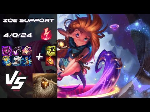 SUPPORT Zoe vs Bard - EU Grandmaster Patch 25.S1.8