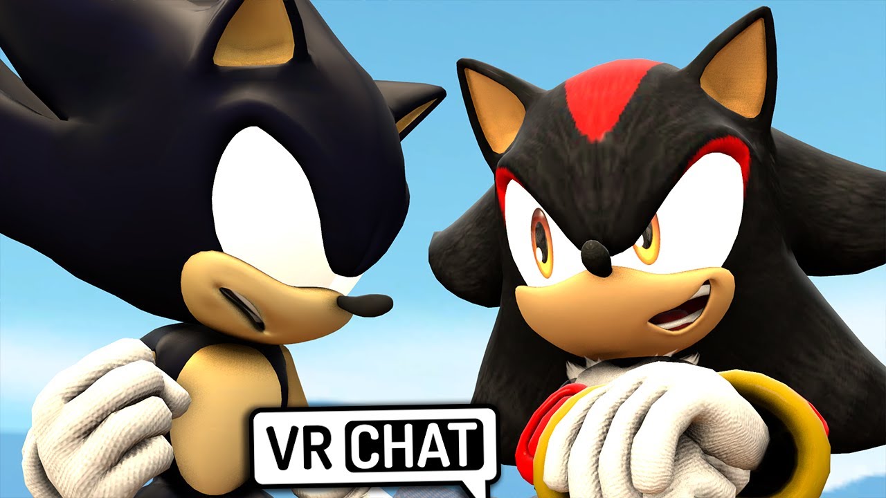 Shadow Meets Dark Sonic! (VR Chat)