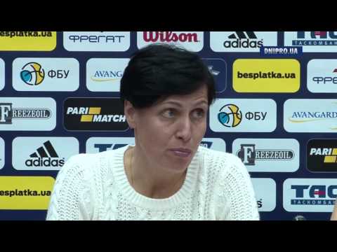 БК Днепр - ХАИ. Суперлига 2016/2017 (Женщины) Послематчевая пресс-конференция ХАИ