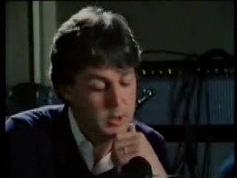 Paul McCartney cries after John Lennon's death