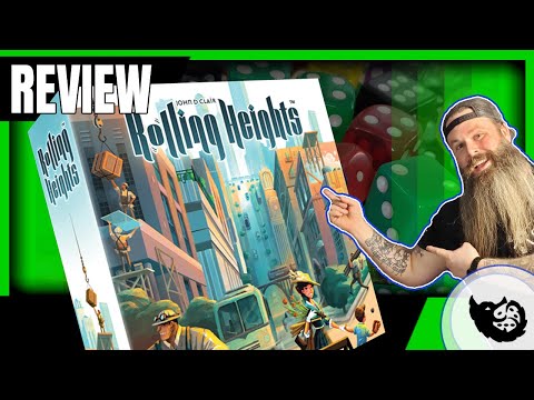Who Knew Rolling Meeples Would Be Fun!? Rolling Heights Board Game Review