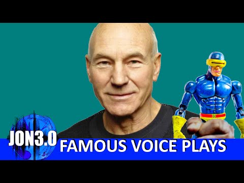 PATRICK STEWART IMPRESSION (Marvel Legends Cyclops)