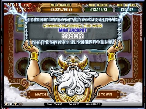 My Hall Of Gods JACKPOT win!!