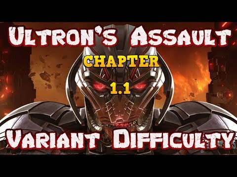 MCOC - Ultron's Assault Variant Difficulty Chapter 1.1