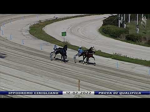 Aversa trotto 12 Febbraio 2022 - Prova di qualifica