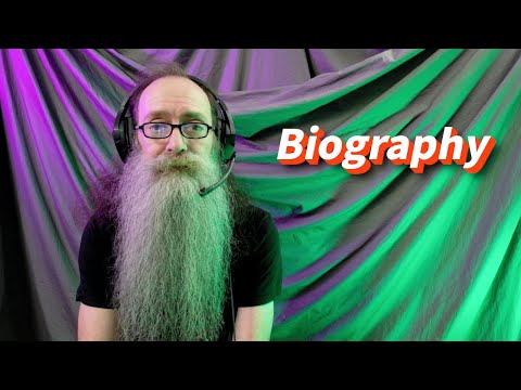 My Biography, part of it anyway