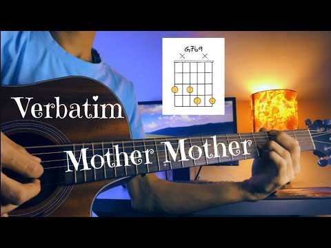 Mother Mother - Verbatim | Beautiful |Tutorial | Beginners | Easy To Play