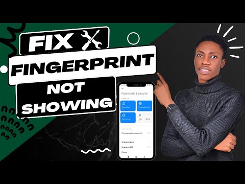 How To Fix FINGERPRINT NOT SHOWING in Settings | Troubleshooting Fingerprint Option missing Android
