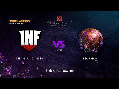 Infamous Gaming vs Team Ham, TI9 Qualifiers SA, bo1 [Jam]