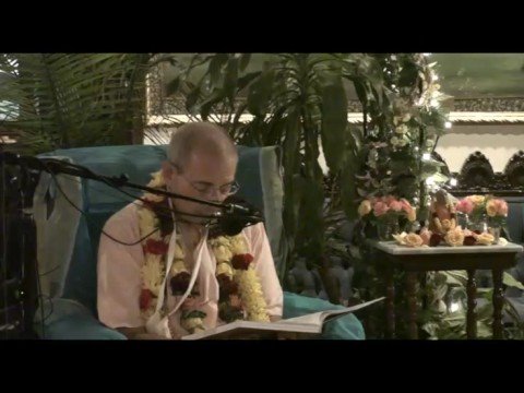 Giriraj Swami Vyas Puja - Giriraj Swami's Offering to Srila Prabhupada - 7of11