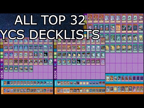 ALL TOP 32 YCS MINNEAPOLIS DECKLISTS Yu-Gi-Oh! 2022