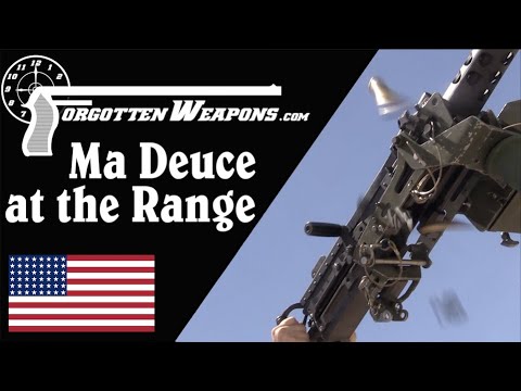 Browning M2HB .50 BMG at the Range