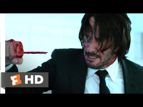 John Wick: Chapter 2 (2017) - Pencil Kill Scene (6/10) | Movieclips