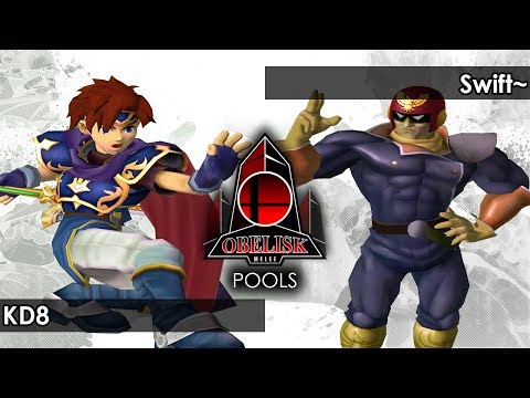 Melee: KD8 (Roy) V Swift~ (Falcon) - Obelisk 57 Tournament SSBM