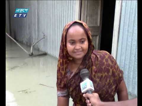 পানিবন্দী থাকায় দেখা দিয়েছে তীব্র খাদ্যাভাব