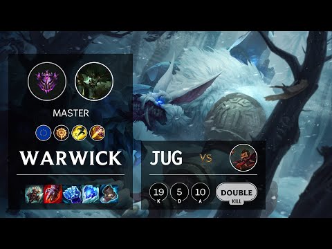 Warwick Jungle vs Graves - EUW Master Patch 11.11