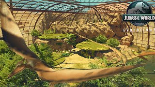 JWE3 Trying to build a beautiful nest for the Pteranodons didn't go as planned [Jurassic World Ev...