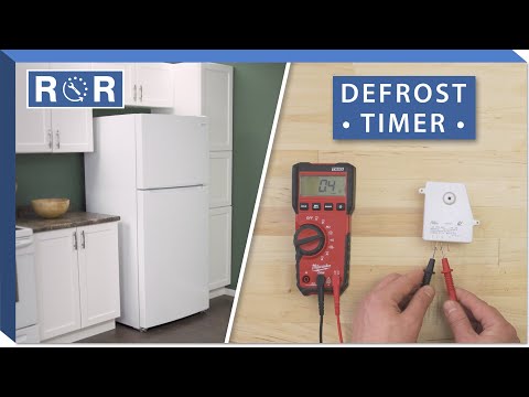 How to Test & Replace a Defrost Timer in a Refrigerator