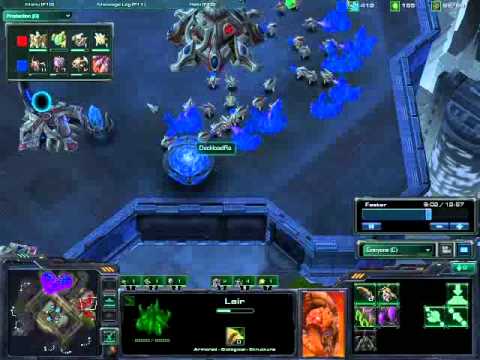 Starcraft 2 (p) DuckloadRa Vs aTnDarKFoRce (z)