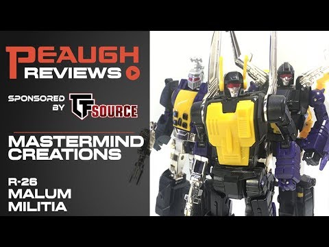 Video Review: Mastermind Creations - R-26 MALUM MILITIA