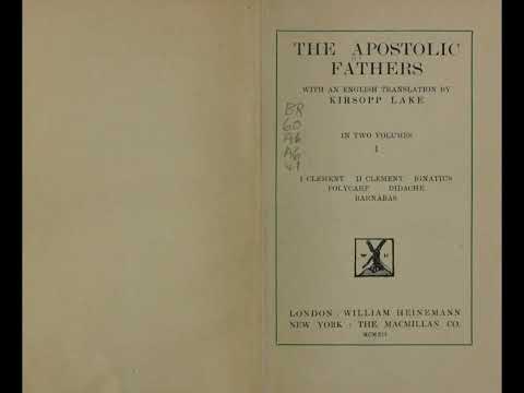 The Epistle of Polycarp to the Philippians (Modern Pronunciation)