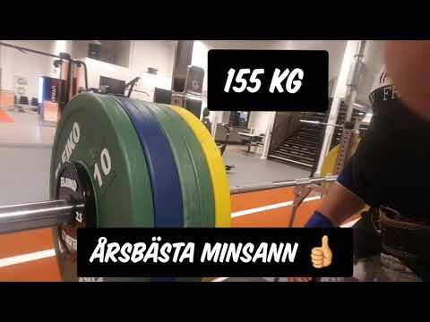 Stepin Piteå Bänkpress 155 kg av äldre farbror =) Nov 2020