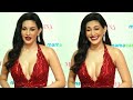 Amyra Dastur Looking Hot In Red Sparkling Gown At Femina Beautiful Indians Awards 2022